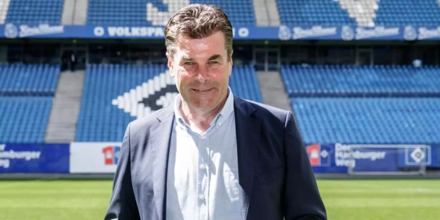 Soll den HSV wieder ins Fussball-Oberhaus führen: Dieter Hecking. Foto: Markus Scholz