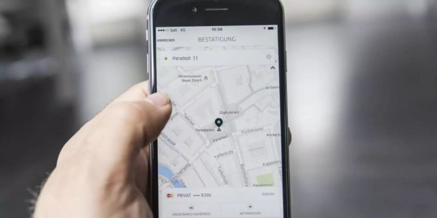 Uber schreibt weiterhin Verluste und hatte vor rund zwei Monaten einen Börsengang mit enttäuschender Kursentwicklung hingelegt. Foto: Christian Beutler/Keystone