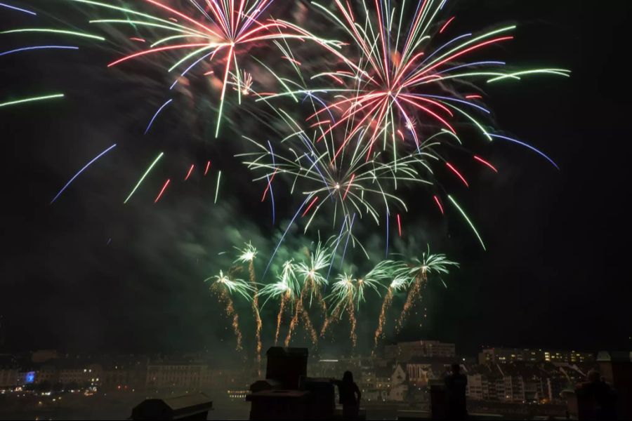 1. August Feuerwerk Basel