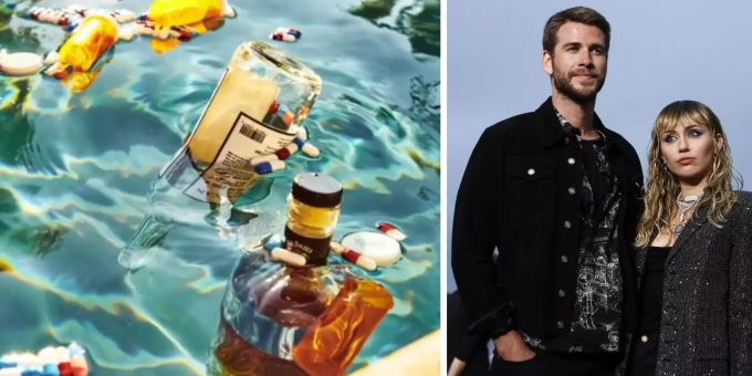 Schnaps und Drogen - Miley Cyrus stellt Liam mit Sucht-Bild bloss