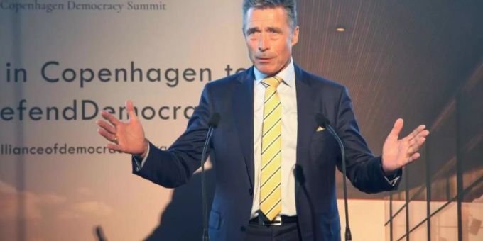 Ex-Nato-Generalsekretär Anders Fogh Rasmussen. Fogh Rasmussen