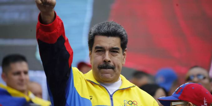 Venezuelas Präsident Nicolas Maduro. Venezuela Sanctions