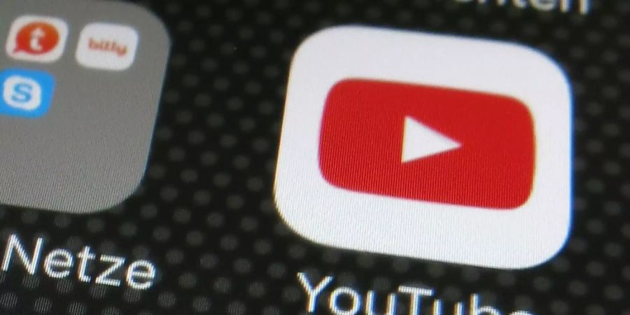 Youtube-App auf einem Smartphone