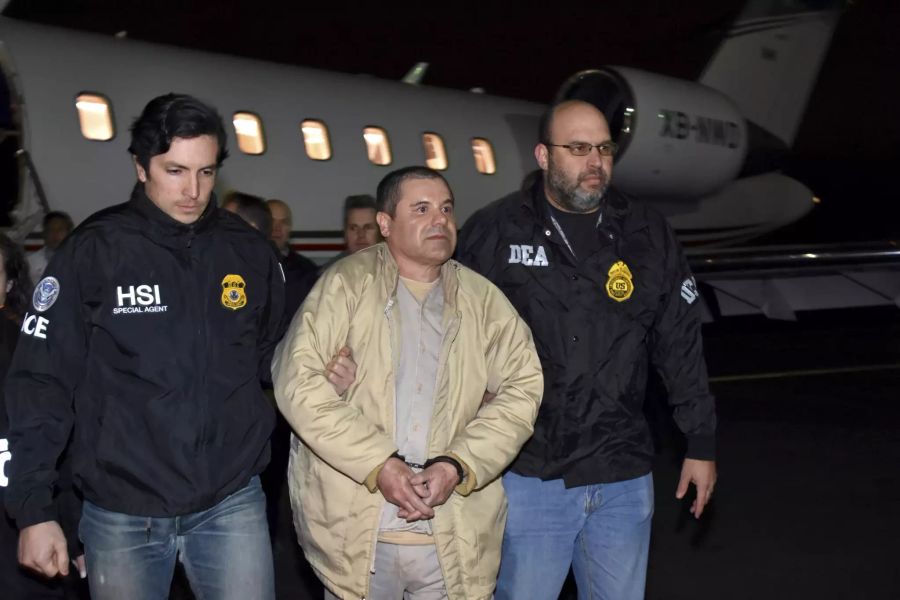 El Chapo sitzt eine lebenslange Haftstrafe ab.