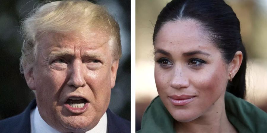 Donald Trump hat schon schon mehrmals gegen Meghan Markle geschossen.