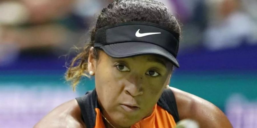 Hat sich nach nur sechs Monaten wieder von ihrem Trainer getrennt: Naomi Osaka. Foto: --/kyodo