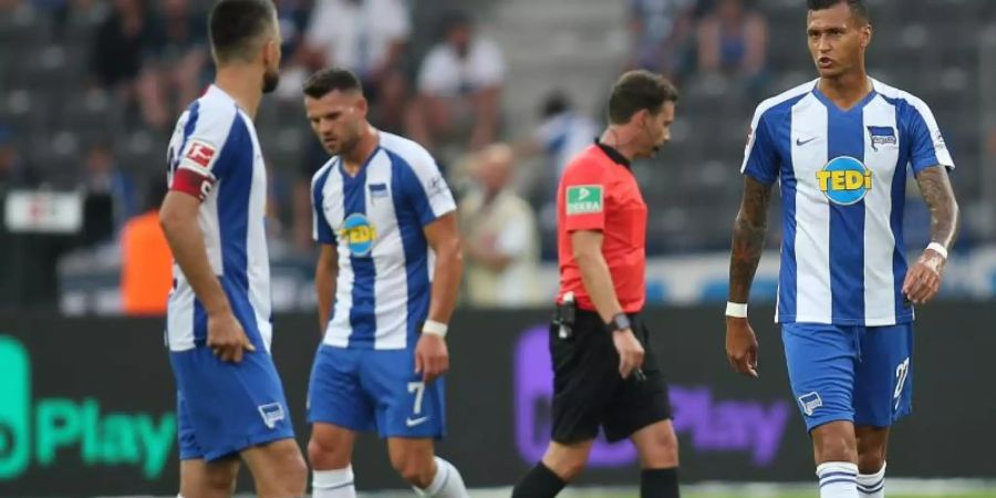 Hertha BSC verlor 0:3 gegen den VfL Wolfsburg. Foto: Andreas Gora