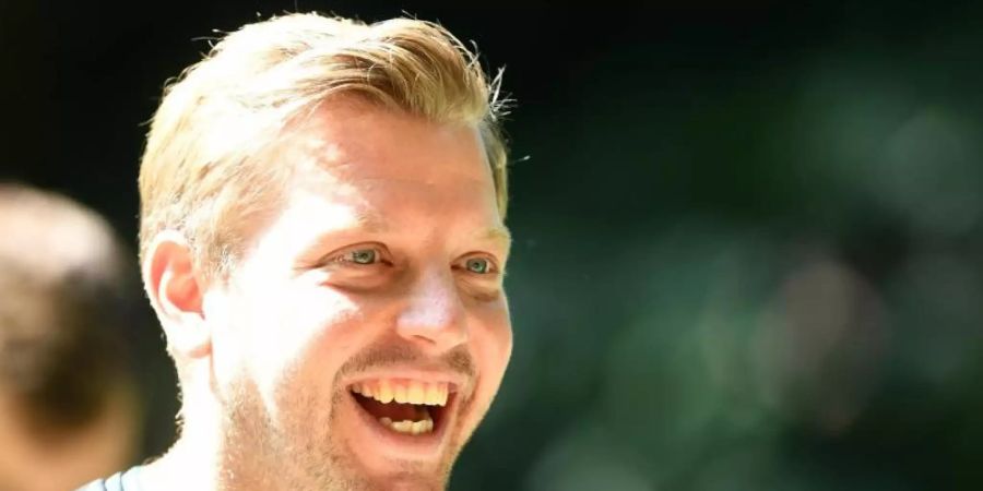 Florian Kohfeldt hat seinen Vertrag als Trainer des SV Werder Bremen verlängert. Foto: Carmen Jaspersen