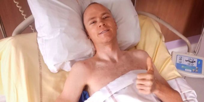 Radsport: Chris Froome befindet sich auf dem Weg der Besserung. Radsport Chris Froome