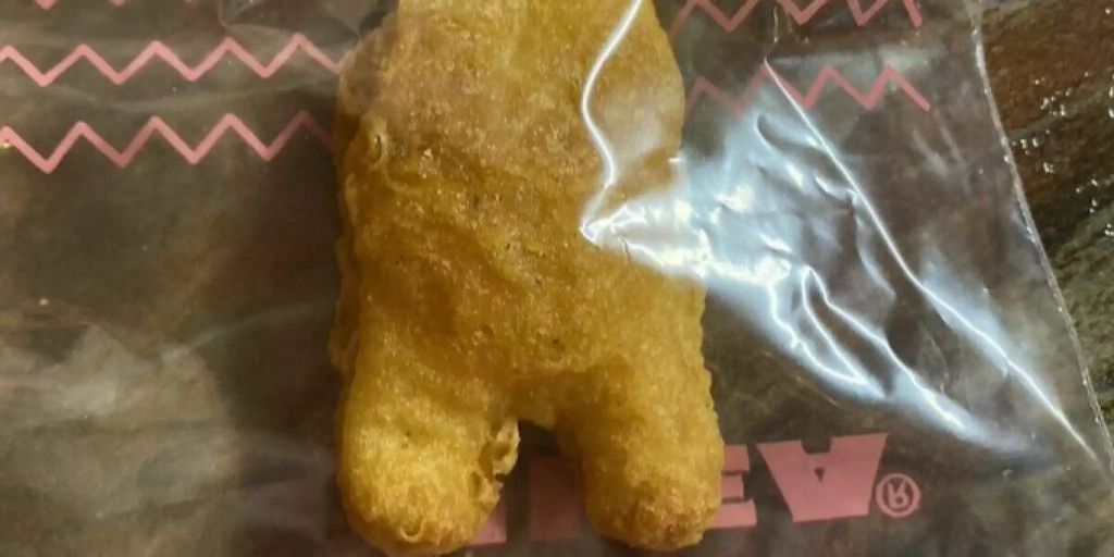 among us chicken nugget among us chicken nugget