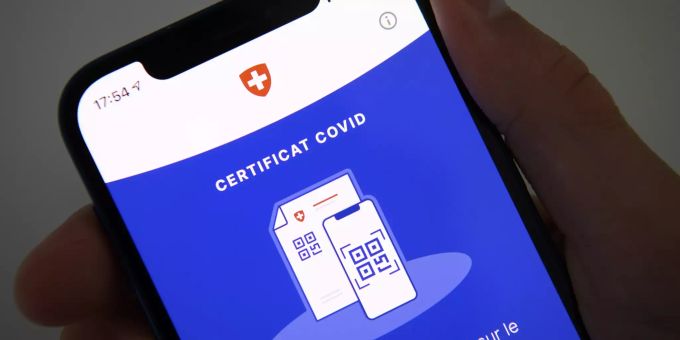 Die Covid-Zertifikat-App des Bundes. Zertifikate Coronavirus