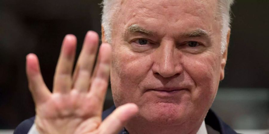 Mladic wurde zu lebenslanger Haft verurteilt.