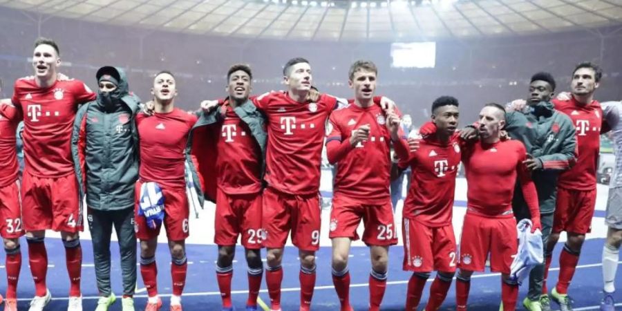 Der FC Bayern München setzte sich in Berlin erst in der Verlängerung durch. Foto: Kay Nietfeld