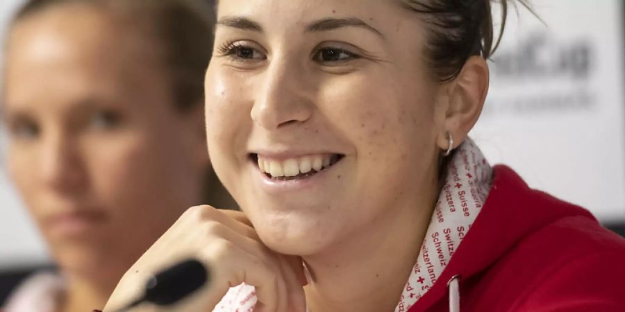 Belinda Bencic trifft in der Fed-Cup-Partie gegen Italien zum Auftakt auf Sara Errani