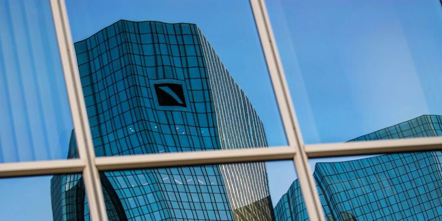Das Logo der Deutschen Bank.