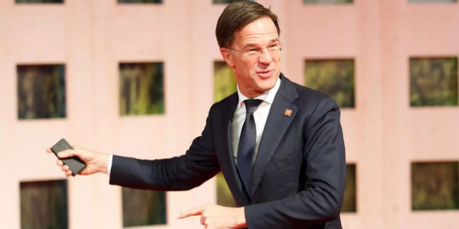 Mark Rutte in Wien.