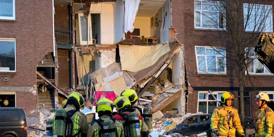 Gasexplosion in Den Haag