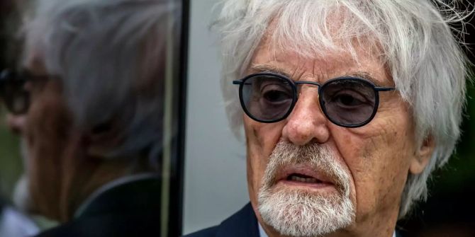 Bernie Ecclestone am GP von Russland.