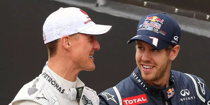 Sebastian Vettel Michael Schumacher