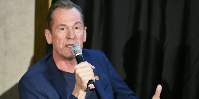 Mathias Döpfner, CEO Axel Springer SE, spricht im Rahmen einer Konferenz. Mathias Döpfner