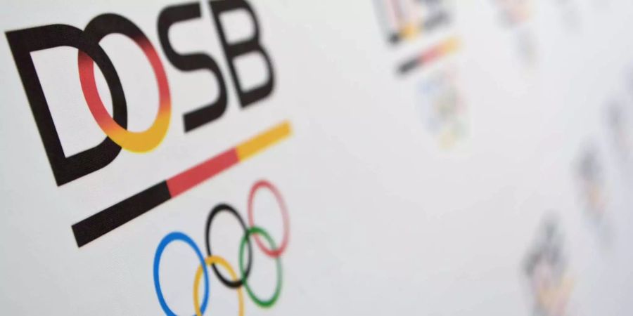 Das Logo des Deutschen Olympischen Sportbundes (DOSB).