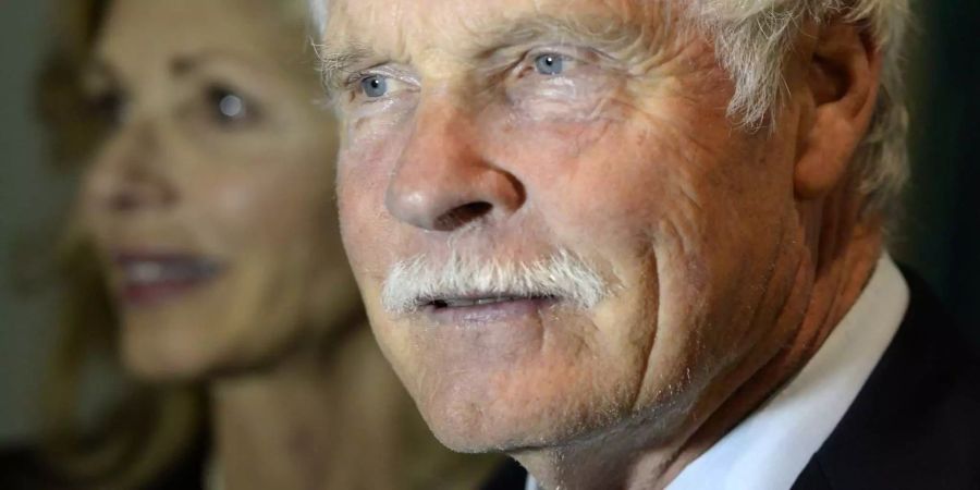 Ted Turner, Gründer des Nachrichtensenders CNN, nimmt an einer Benefiz-Gala teil.