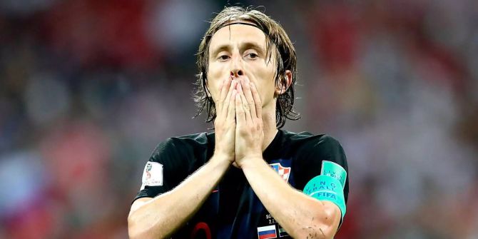 Kroatien Modric