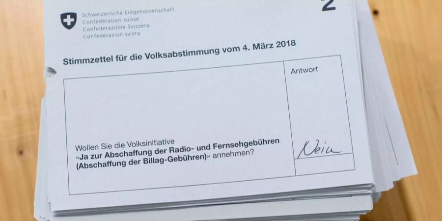 No Billag Volksabstimmung