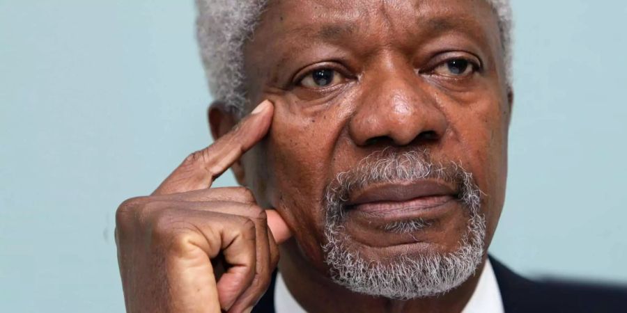 Kofi Annan, ehemaliger UN-Generalsekretär, ist verstorben.