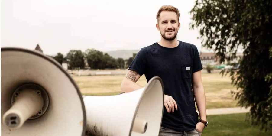 Lukas Hohl arbeitet in der Organisation des Lakelive Festivals mit.