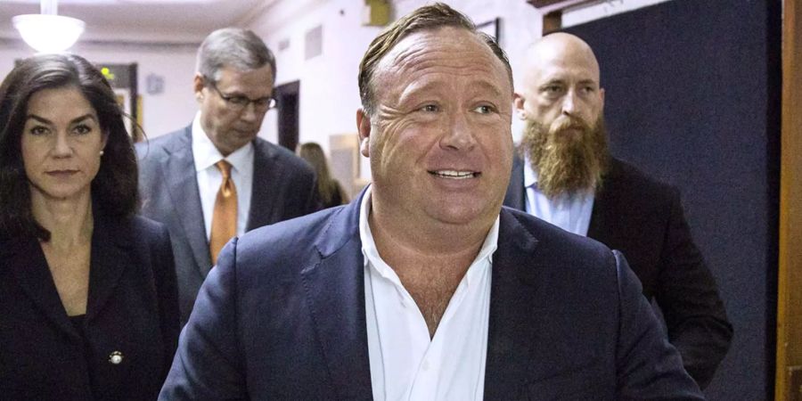 Verschwörungstheoretiker Alex Jones.