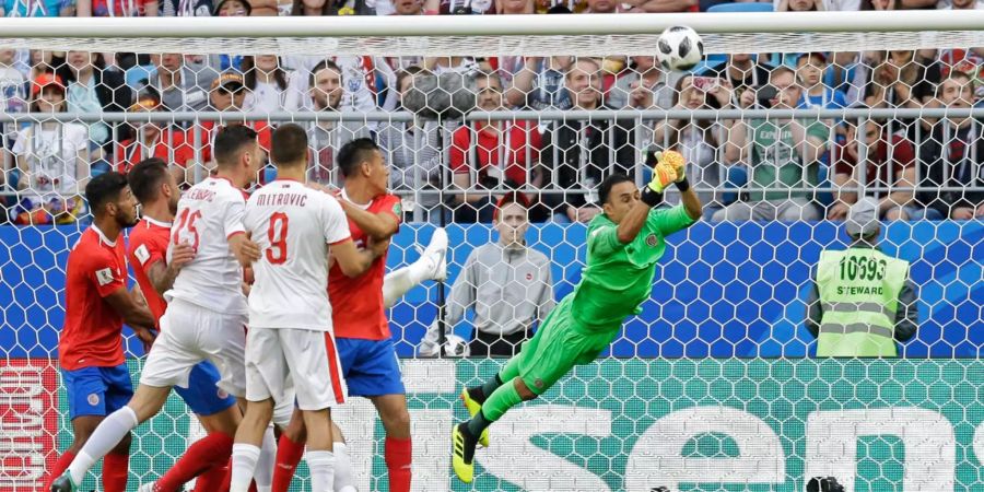 Real-Goalie Keylor Navas ist der grosse Star bei den «Ticos».