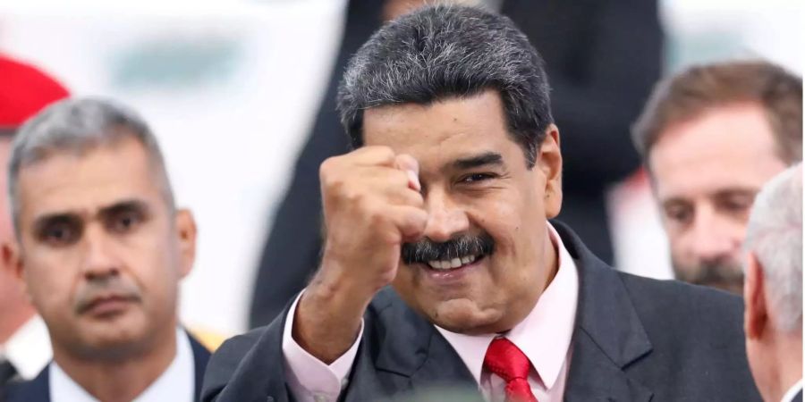 Die Wiederwahl von Staatschef Nicolás Maduro ist umstritten.