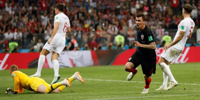 Dank Mandzukic-Tor - Kroatien folgt Frankreich in den WM-Final