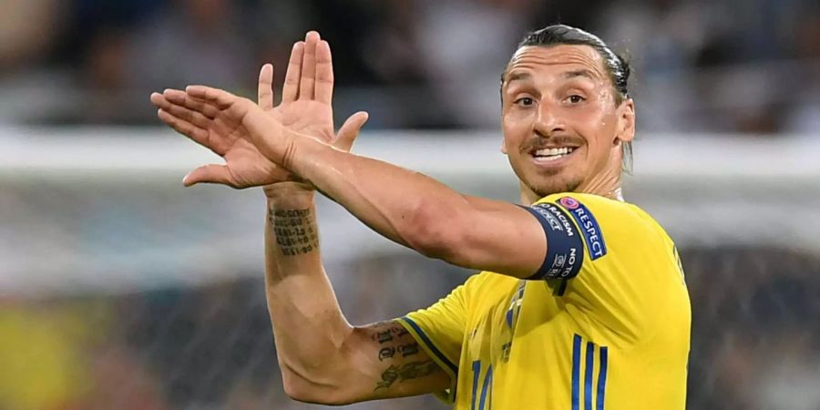 Ibrahimovic spielte an der EM 2016 letztmals für Schweden.