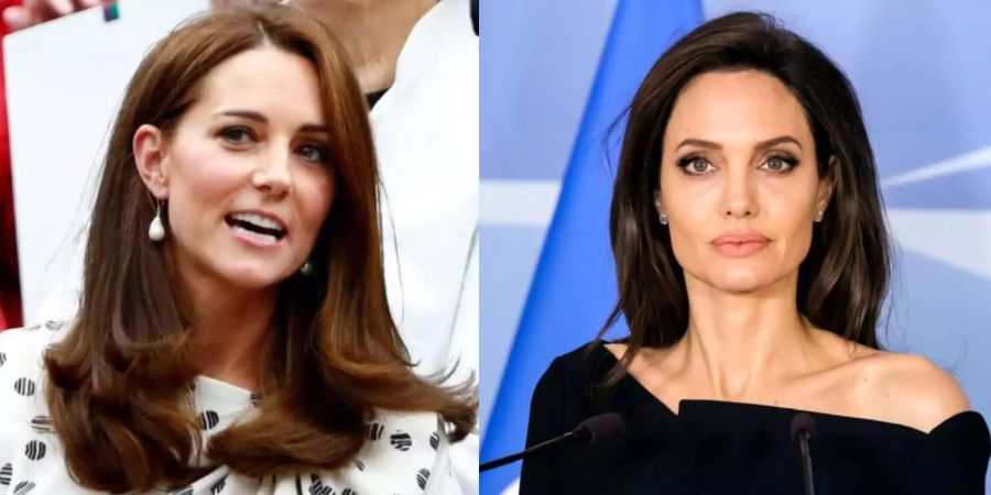 Herzogin Kate und Schauspielerin Angelina Jolie sind miteinander befreundet.