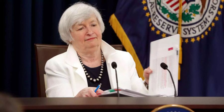 Heute trifft sich US-Präsident Donald Trump mit der amtierenden Nationalbank-Chefin Janet Yellen.