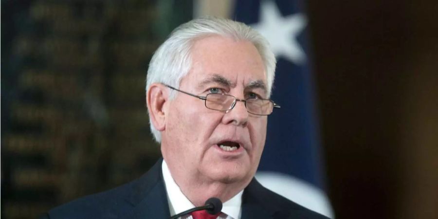 Rex Tillerson wurde von Donald Trump entlassen.