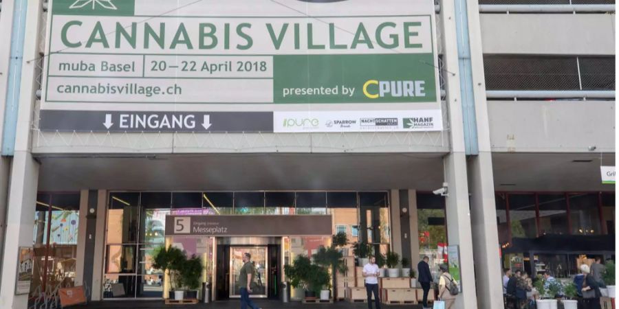 In diesem Jahr ging die Muba auch neue Wege, etwa mit einem «Cannabis Village».