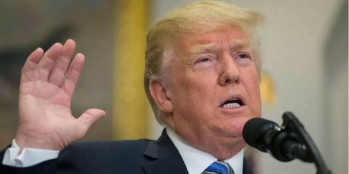 Trump droht Mexiko wegen mangelhaften Grenzschutzes mit dem Ende von Nafta. Trump droht Mexiko wegen mangelhaften Grenzschutzes mit dem Ende von Nafta.