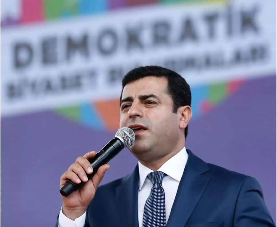 Der inhaftierte, kurdische HDP-Politiker Selahattin Demirtas kommt laut Umfragen auf rund 10 Prozent.