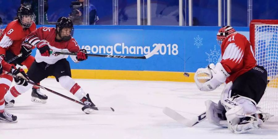 Die Schweizer Eishockey-Frauen beenden das Olympia-Turnier auf Rang fünf. Sie besiegen Japan mit 1:0.