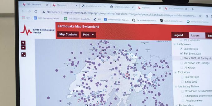 Erdbeben kommen in der Schweiz regelmässig vor. Die Magnituden liegen in der Regel jedoch unter 3,0 auf der Richterskala. (Archivbild) erdbeben stärke