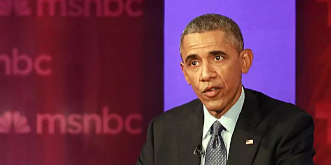 Barack Obama lobte seine Mädchen. barack obama