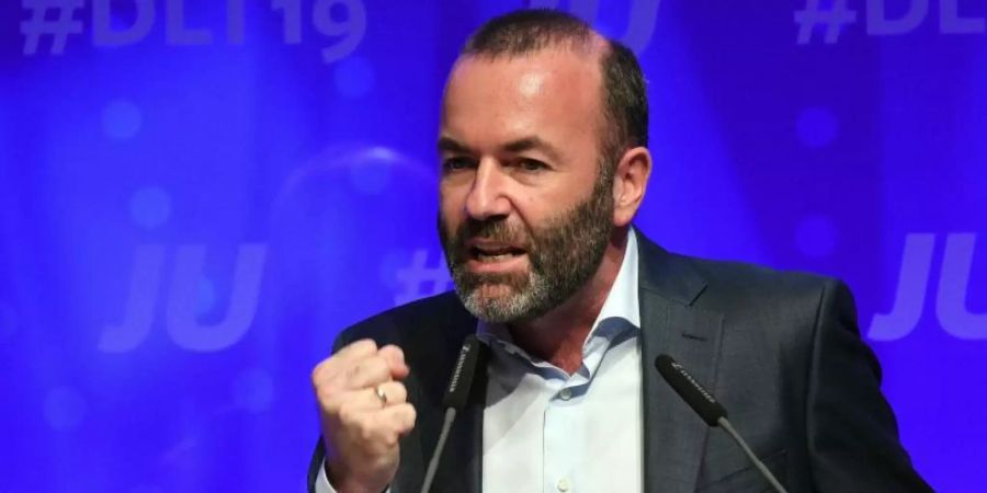 «Die Mütterrente ist eine Gerechtigkeitsfrage»: CSU-Vize Manfred Weber. Foto: Harald Tittel/dpa