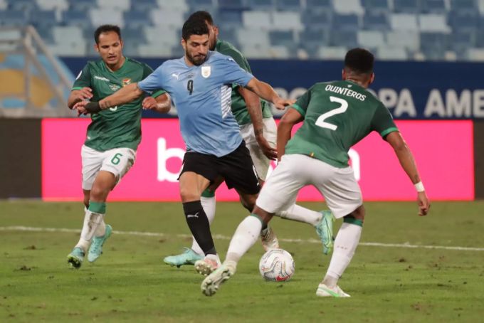 Luis Suarez und Co. stehen im Viertelfinal der Copa América. Uruguay