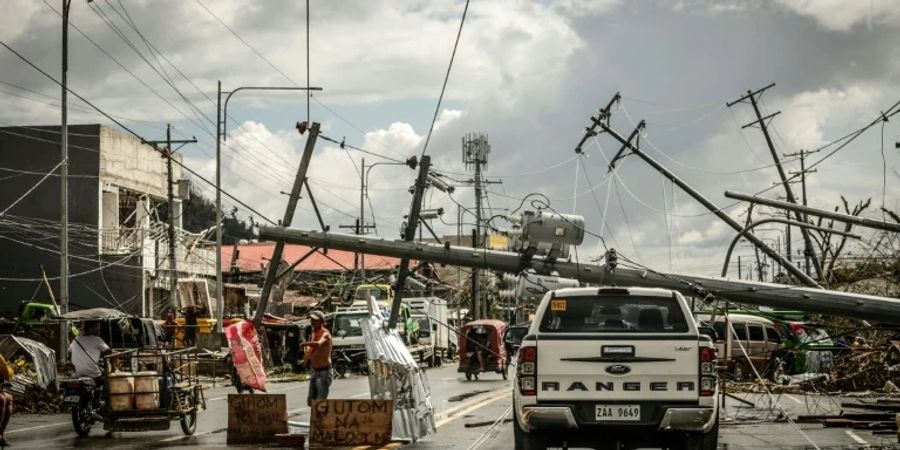 Taifun «Rai» hinterliess Verwüstungen