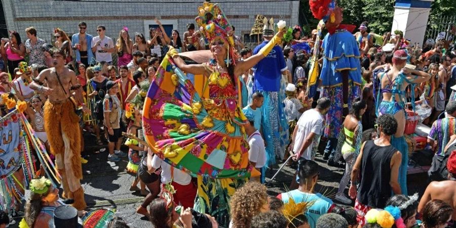Strassenkarneval in Rio 2020