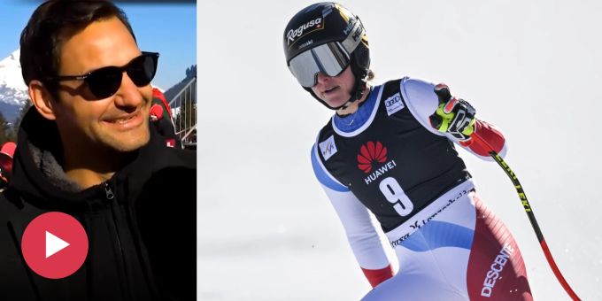 Federer schaut zu - Lara fährt beim Super-G in Lenzerheide aufs Podest