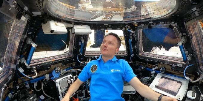 Astronaut Matthias Maurer blickt von der Kuppel der Internationalen Raumstation ISS auf die Erde. Foto: NASA/ESA-M.Maurer/dpa Astronaut Matthias Maurer blickt von der Kuppel der Internationalen Raumstation ISS auf die Erde. Foto: NASA/ESA-M.Maurer/dpa